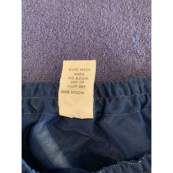 Vintage Partner Please Malco Modes Petticoat Blue Crinoline Square Dance Skirt - Picture 7 of 9
